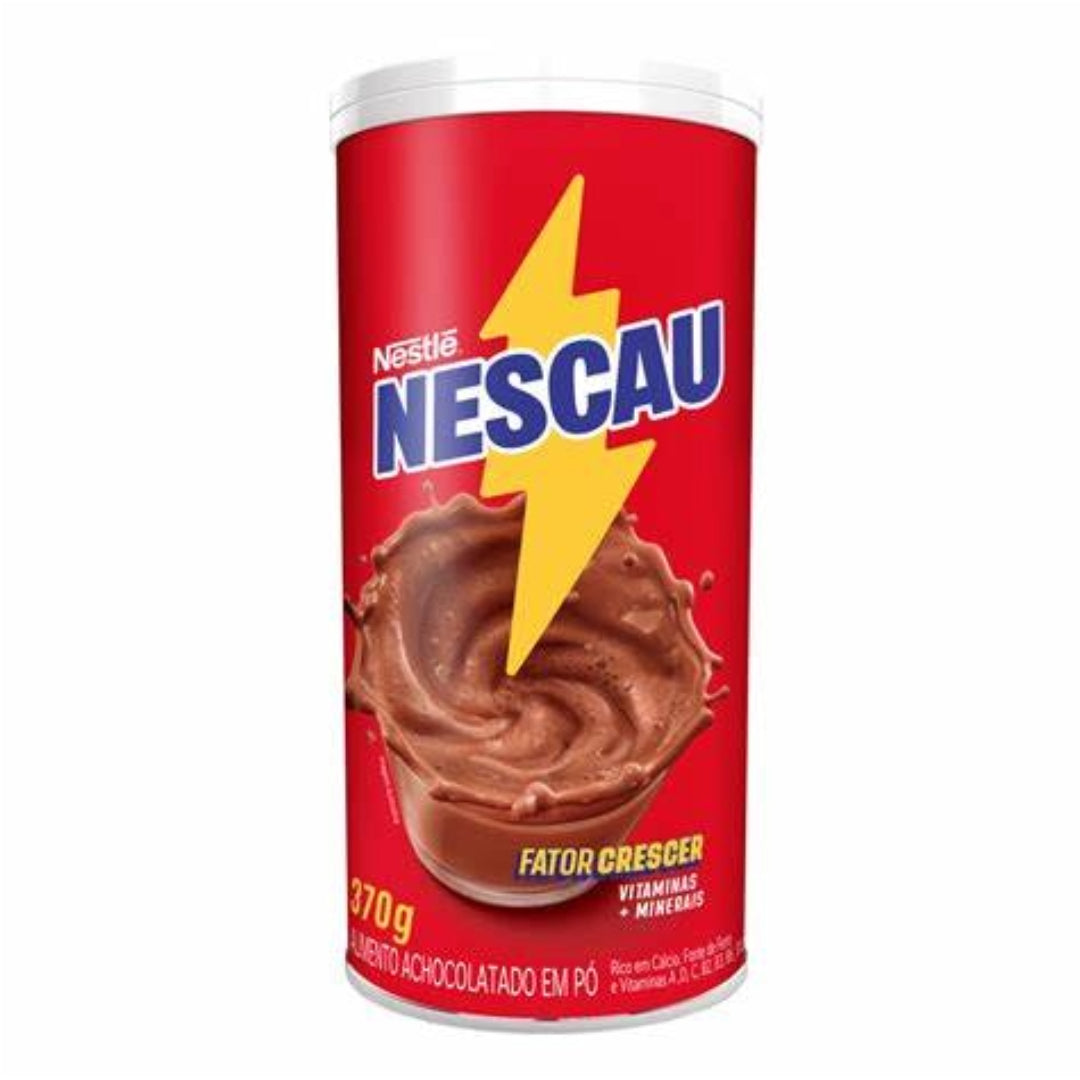 Nescau Chocolate Powder 13.05 oz  | Achocolatado em Pó Nescau 370g Fator Crescer