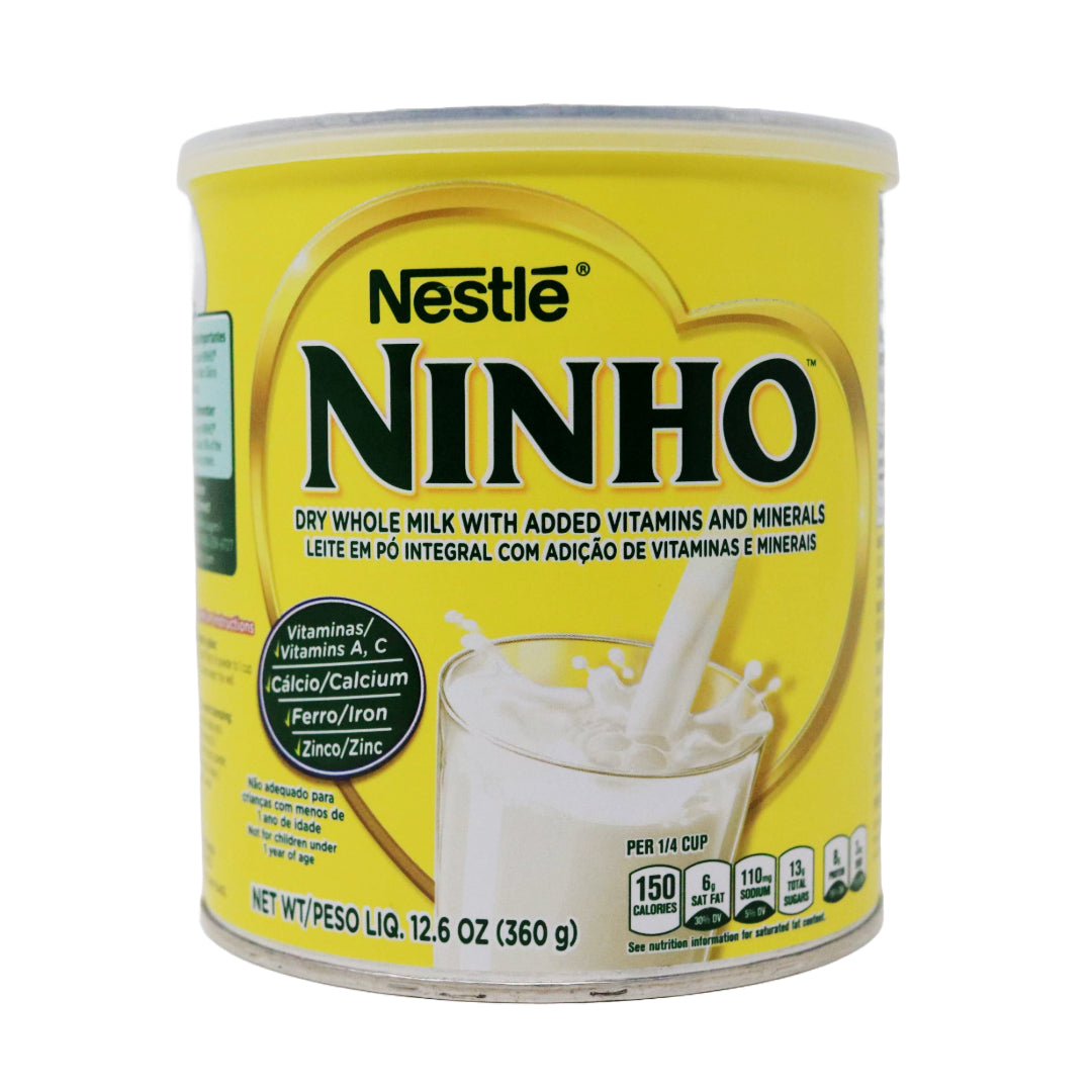 Ninho - Dry Whole Milk - 12.6 Oz  | Leite Em Pó Integral com Vitaminas e Minerais - 360g