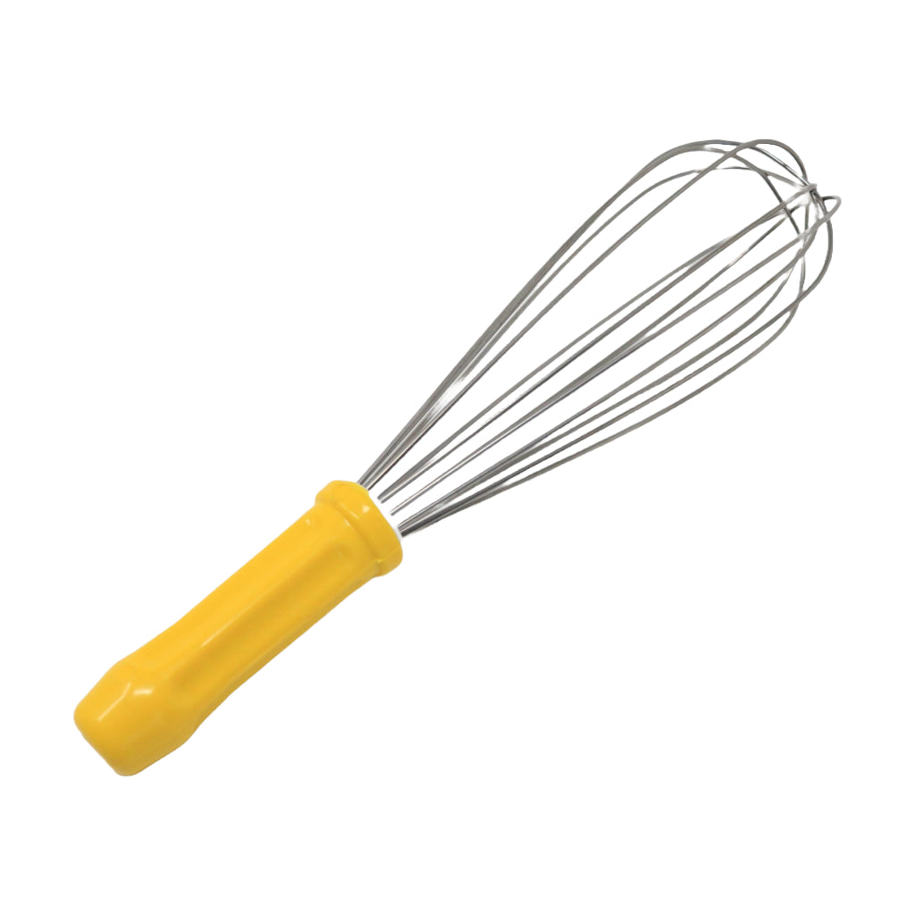 Heavy-Duty Professional Whisk for Cooking 30cm Yellow