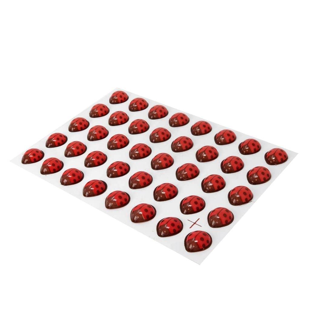 Red Lady Bug  Chocolate Transfer Mold (40 Cavities) - ViaCheff.com