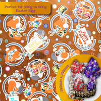 Thumbnail for Wrapping Paper for 350g to 500g Easter Egg - 5 pack. Model #100582 - ViaCheff.com