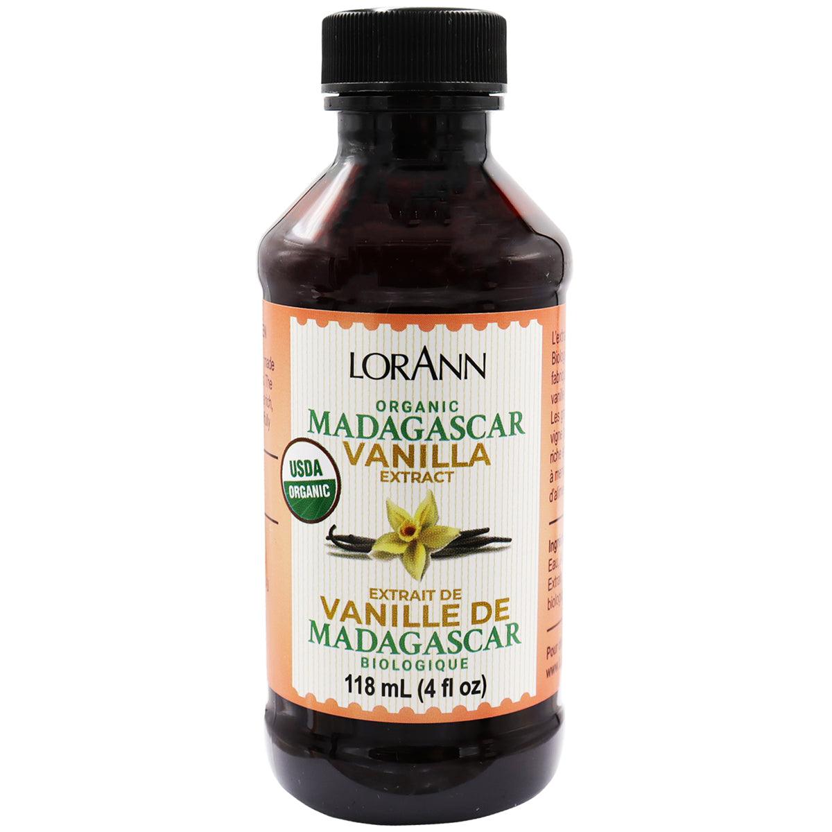 Organic Madagascar Vanilla Extract, 4 oz. (118 ml) - ViaCheff.com