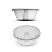 Thumbnail for Oven Safe Plastic Pudding/Flan Pan With Lid - 10 Pack (120ml) - ViaCheff.com