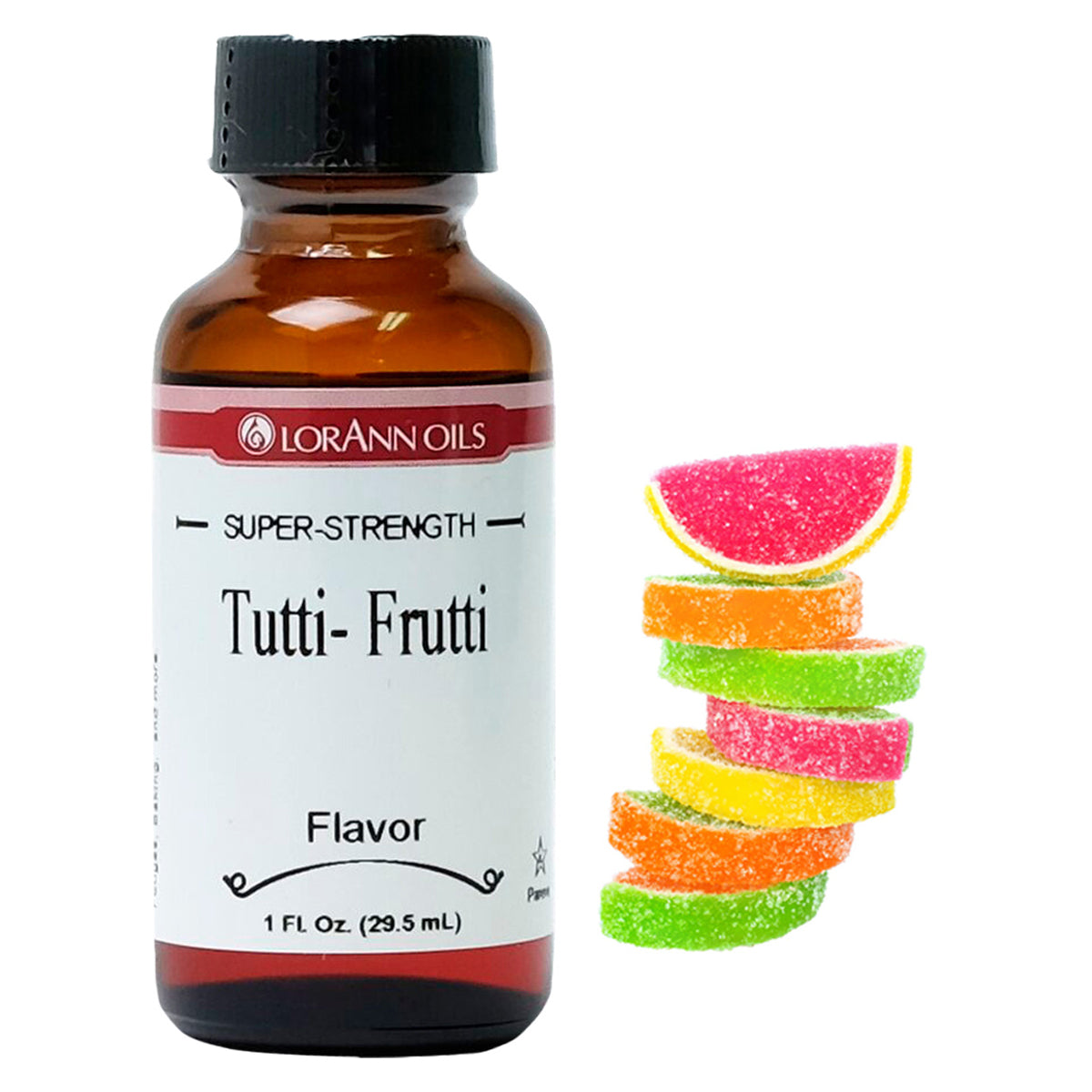 Tutti-Frutti Flavor 1 oz. (29.57 ml)