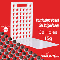 Thumbnail for Portioning Board for 15g Brigadeiros (50 Holes)