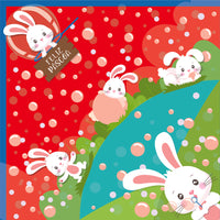Thumbnail for Wrapping Paper for 150g to 250g Easter Egg - 5 pack RED BUBBLES