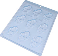 Thumbnail for Double Heart Standard Chocolate Mold (BWB)