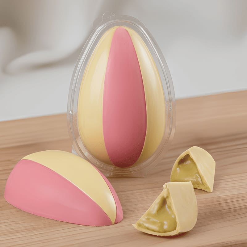 Transparent Acetate Egg Case for 250g Chocolate Egg (BWB) 5 Pack