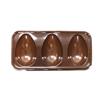 Thumbnail for 3 Cavities 50g Easter Egg Brown/Clear Case  (5 count)