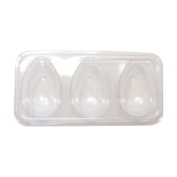 Thumbnail for 3 Cavities 50g Easter Egg Clear Case  (5 count)
