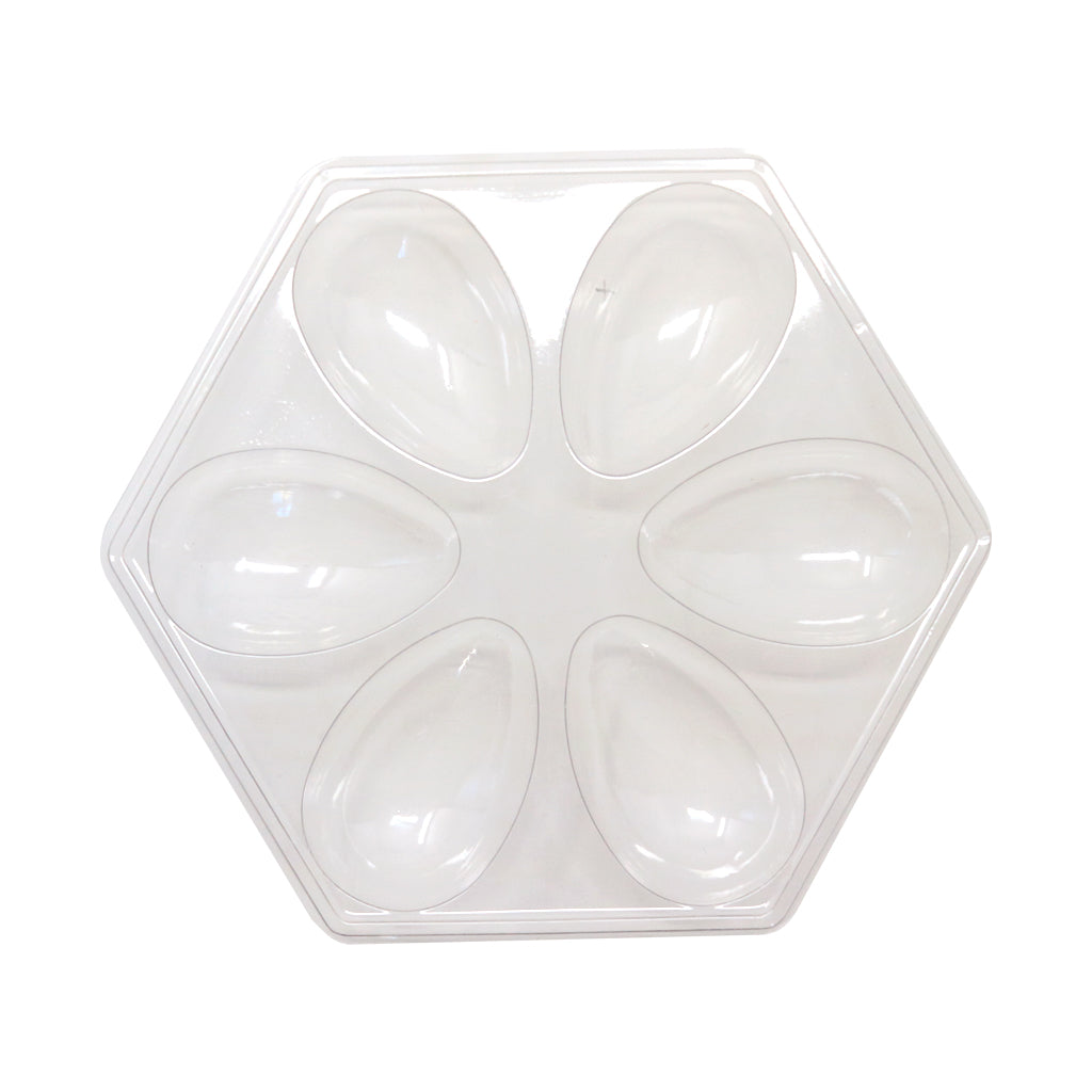6 Count Case 6 Cavities 50g Easter Egg Clear Case (5 count) – ViaCheff.com