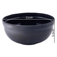 Thumbnail for Plastic Mini Bowl 270ml Capacity (5-Pack) Black