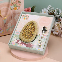 Thumbnail for Box for Half Stuffed Easter Eggs With Clear Lid. (Adjustable for 250g to 350 and 500g shells) Delicate Grace Line - 10 Pack