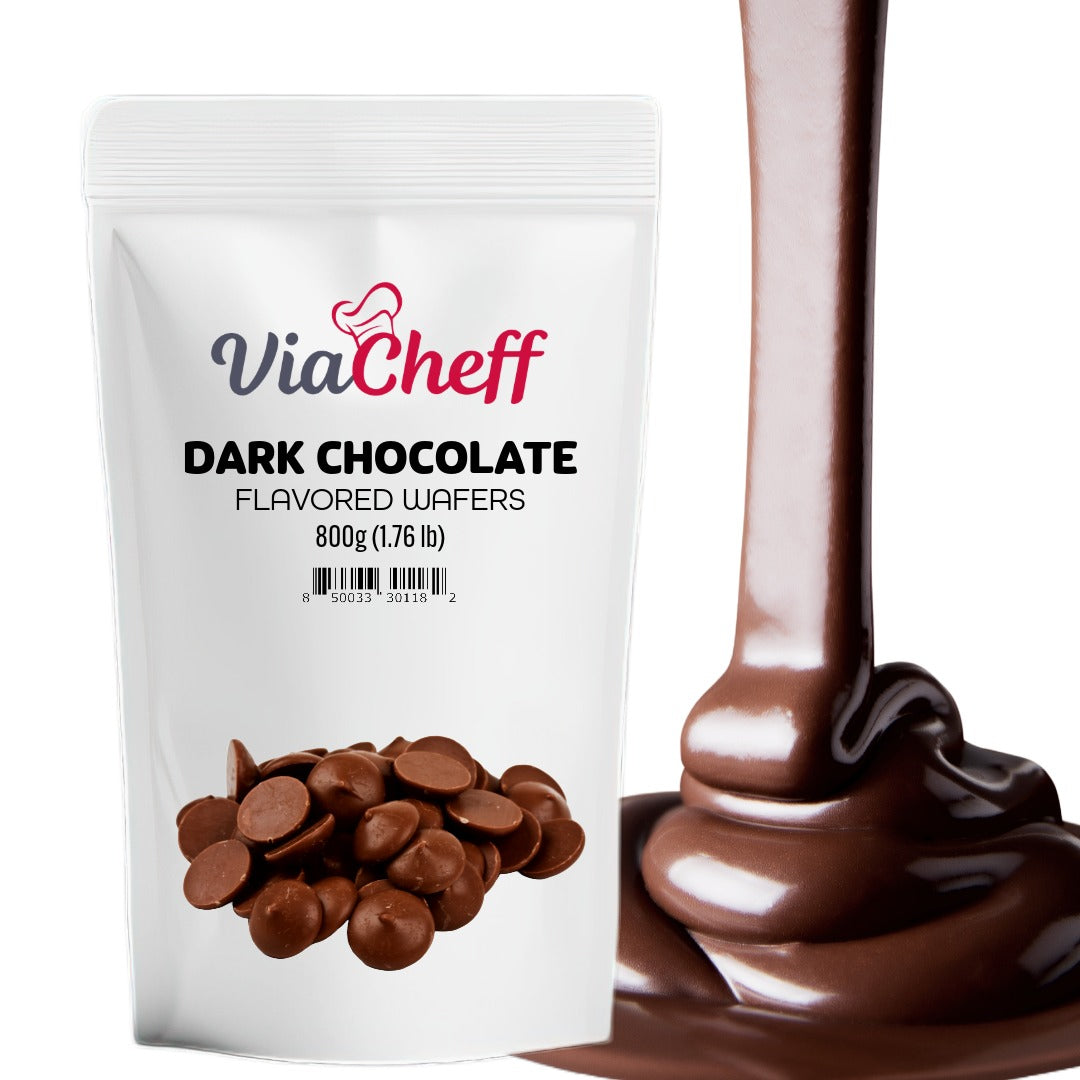 Dark Chocolate Flavored Wafers 800g (1.76lb)