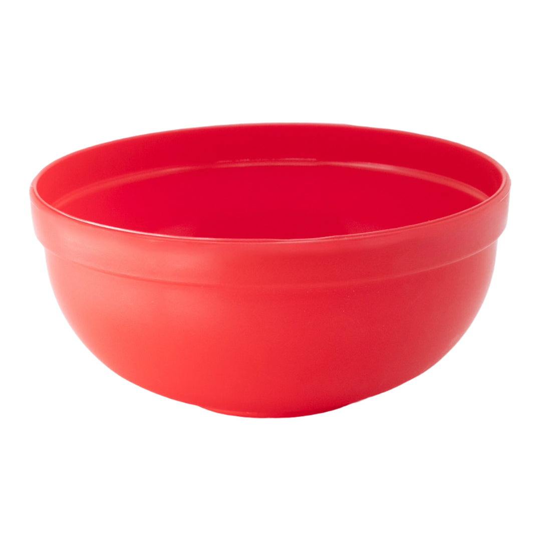 Plastic Mini Bowl 270ml Capacity (5-Pack) Red