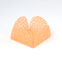 Thumbnail for Tela Salmon Coral Mini Dessert Liners - 50 count