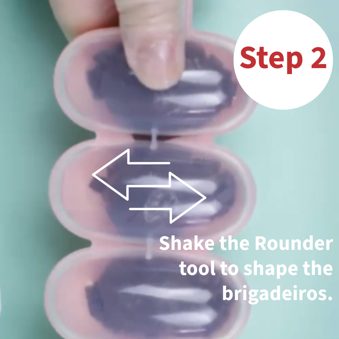 Rounder Tool for Brigadeiros (Magenta) Boleador de Brigadeiros