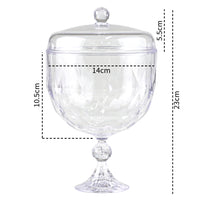 Thumbnail for Large Dessert Plastic Diamond Cup (1.25L Capacity)