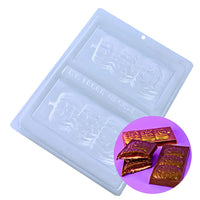 Thumbnail for Pumpkin Detailing Bar 3-Part Chocolate Mold (BWB)