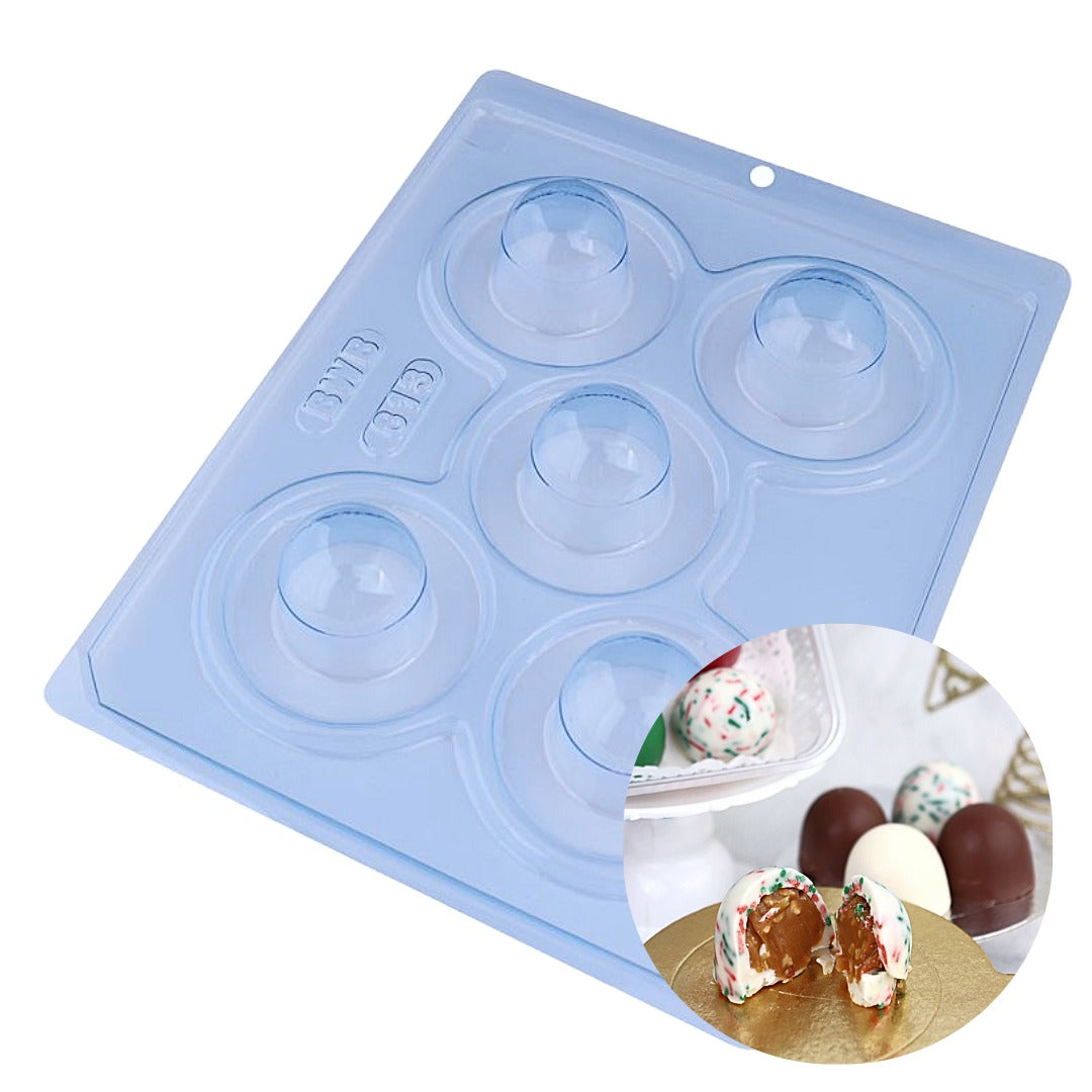 Medium Bonbon Chocolate Mold 3-Part Chocolate Mold (BWB)