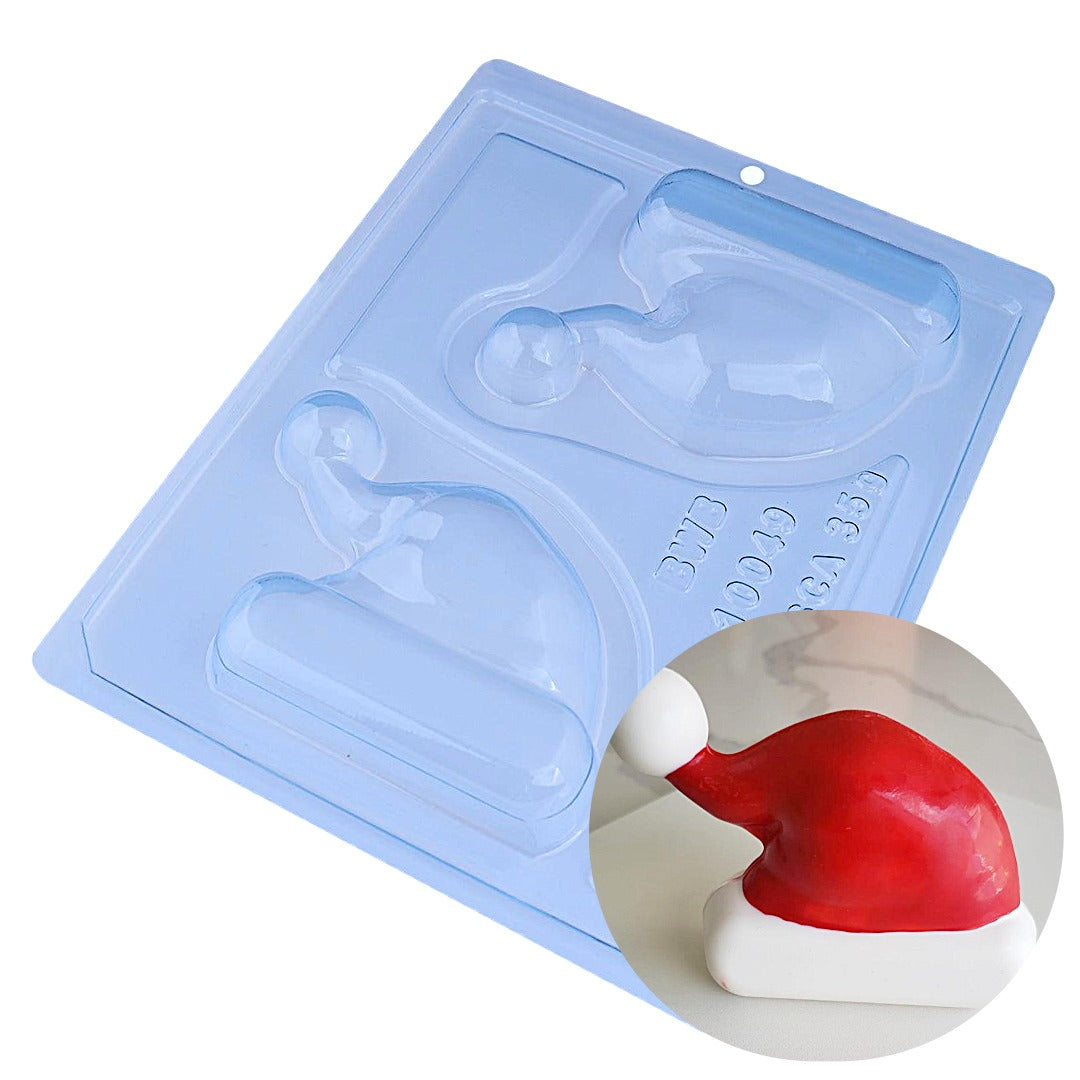 Santa Hat 3-Part Chocolate Mold (BWB)