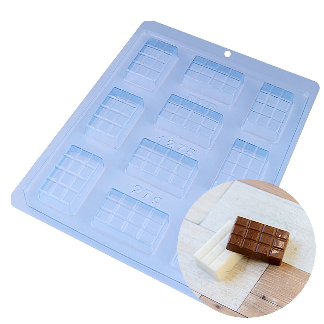 Mini Rectangular Bar Standard Chocolate Mold (BWB)