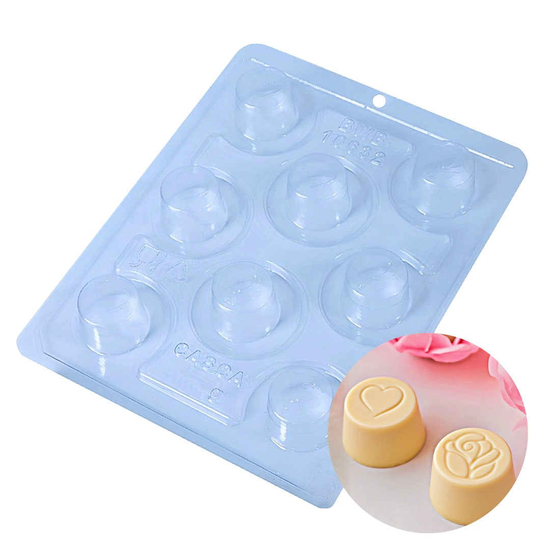 Rounded Love Bonbon 3-Part Chocolate Mold (BWB)