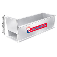 Thumbnail for Aluminum Pan for Slice Cake – 32 x 10 x 10 cm – Removable faceplate by Caparroz