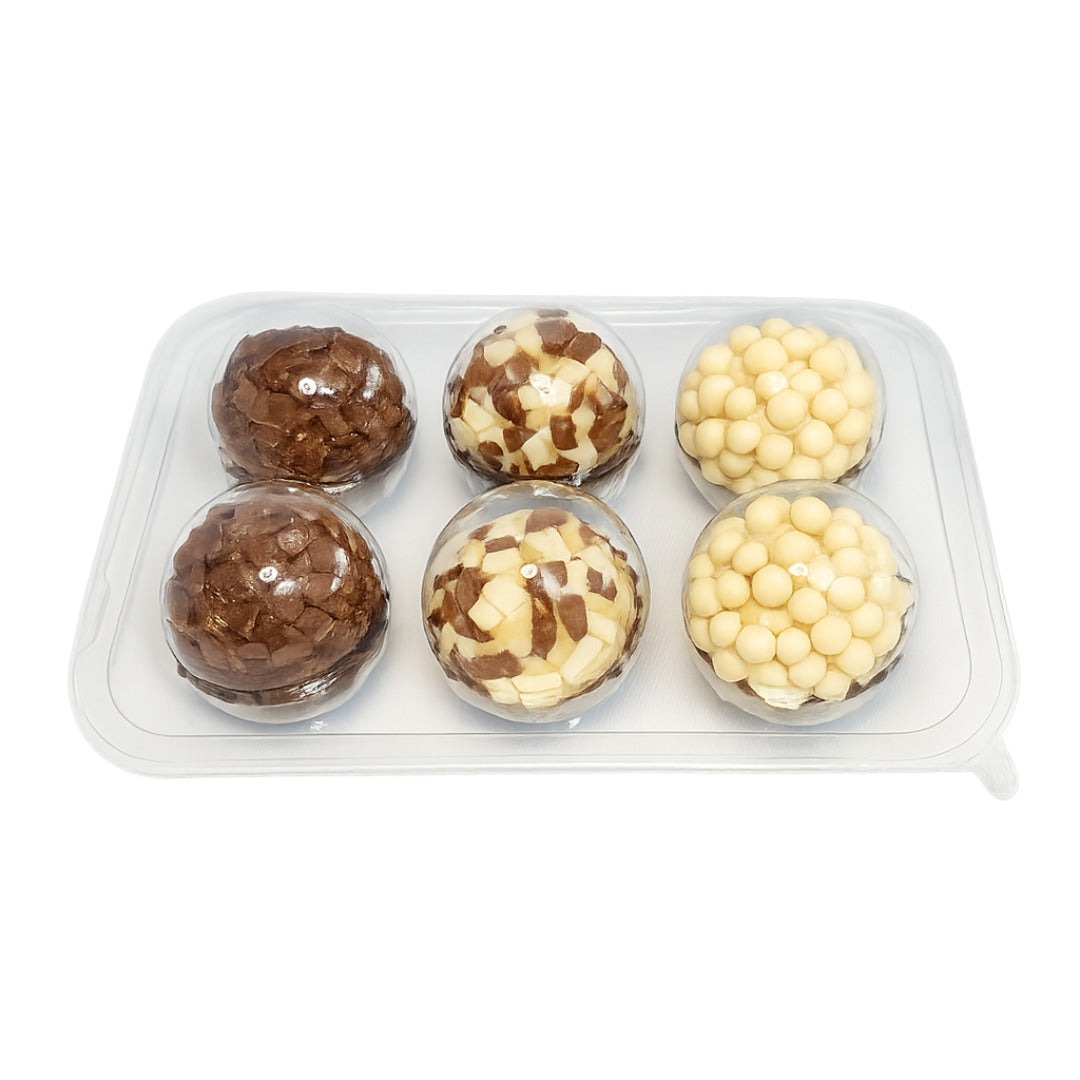 6 Cavities Clear/Clear Candy Case  (5 count)