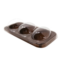 Thumbnail for 3 Cavities 50g Easter Egg Brown/Clear Case  (5 count)