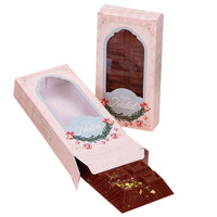 Thumbnail for Chocolate Bar Box 300g with Window - Christmas Tree Theme | Elegant Holiday Packaging (Pack of 10)