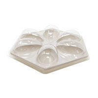 Thumbnail for 6 Cavities 50g Easter Egg White/Clear Case  (5 count)