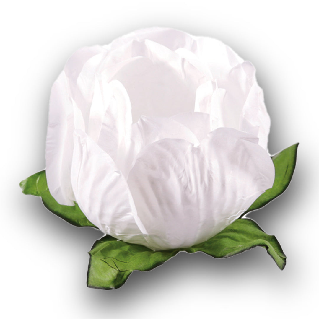 Princess Flower Truffle Wrapper - White (30 Pack)