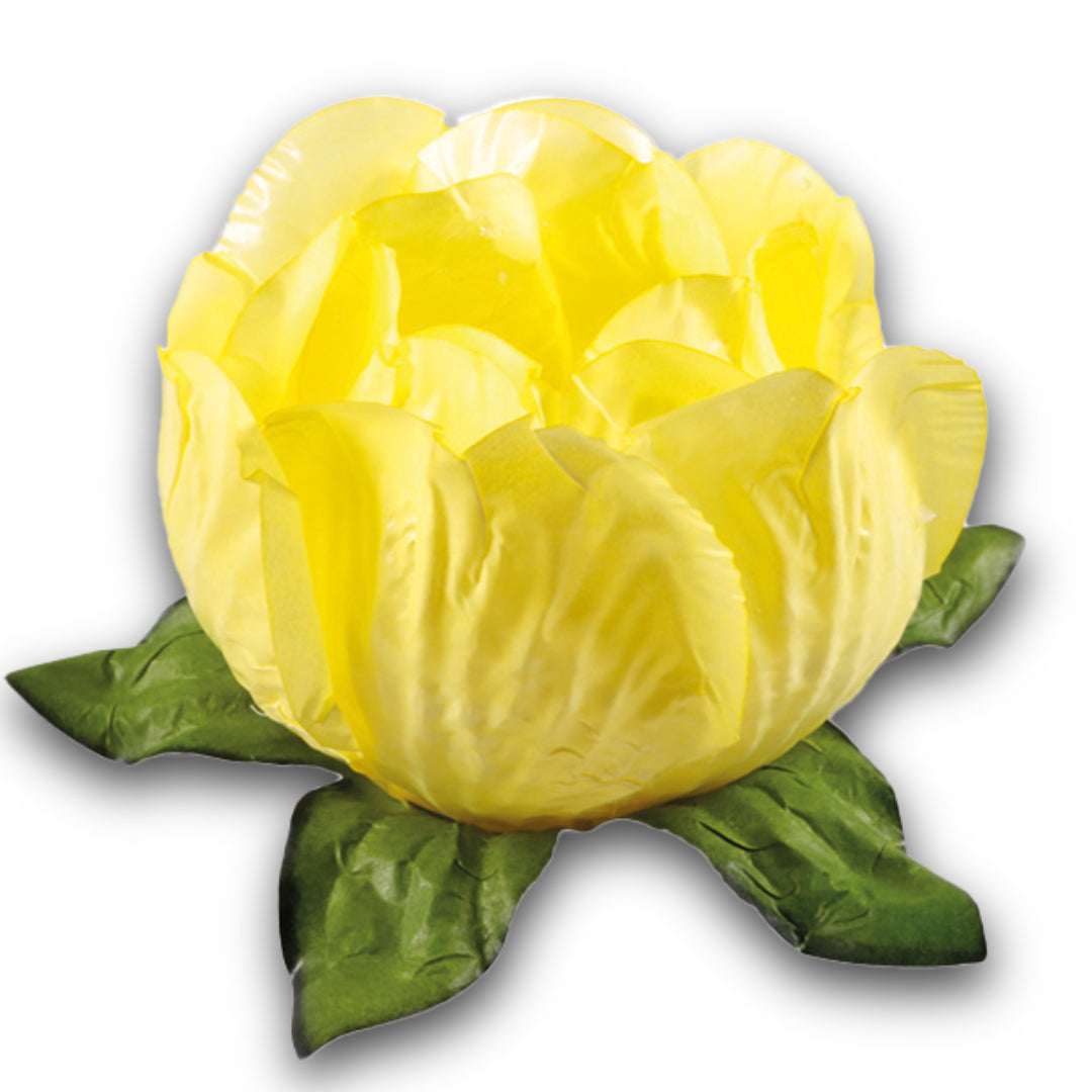 Princess Flower Truffle Wrapper – Pastel Yellow (30 Pack)