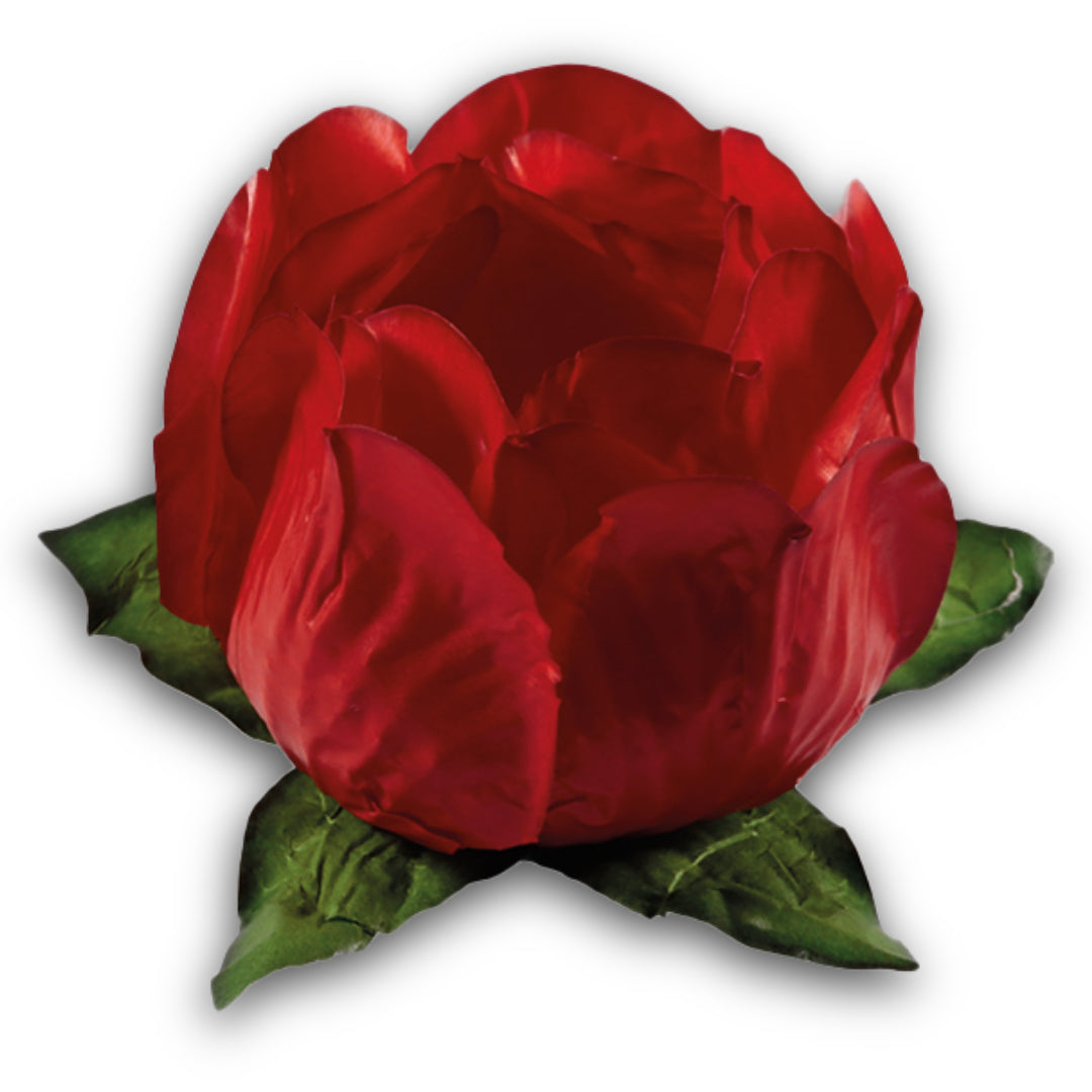 Princess Flower Truffle Wrapper - Red (30 Pack)