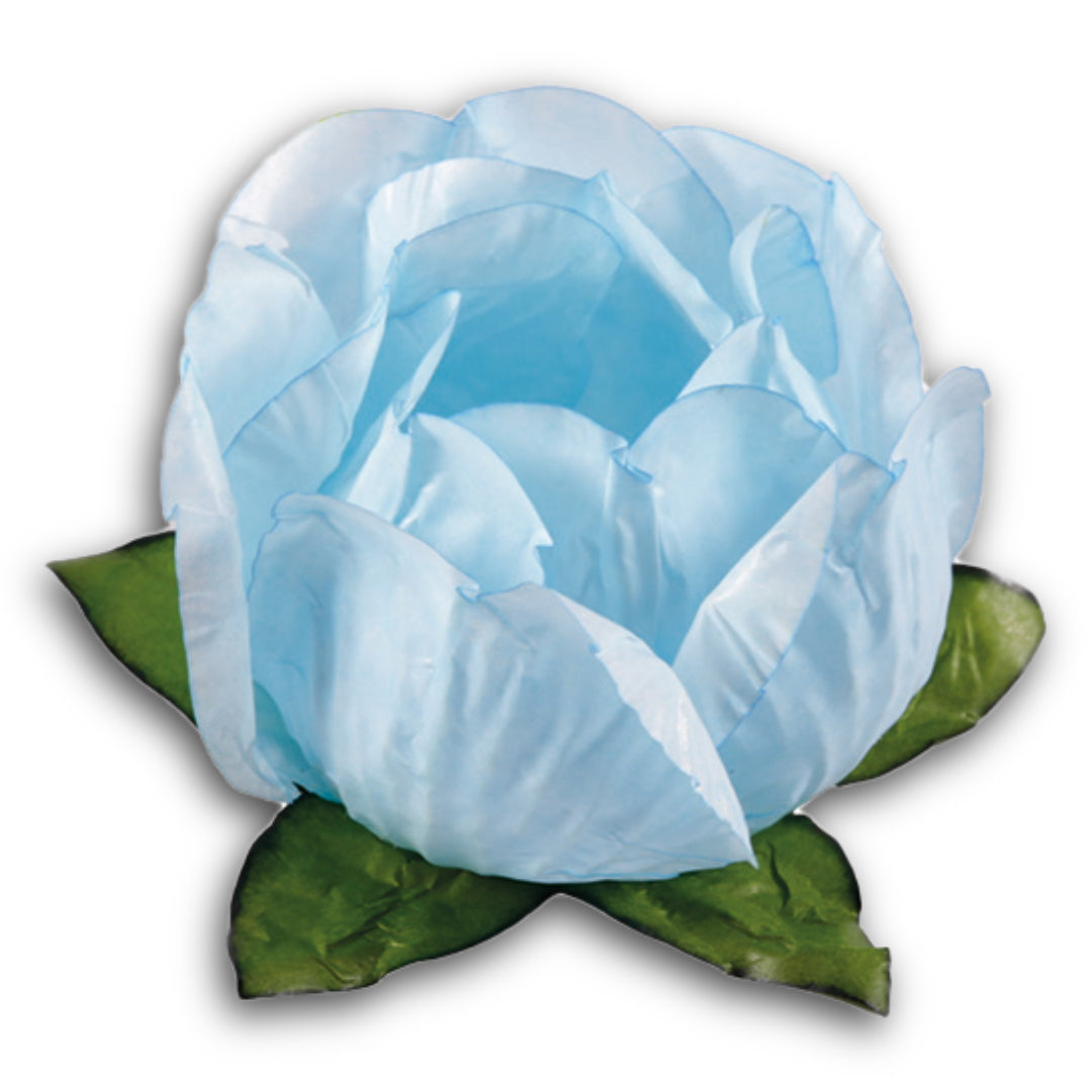 Princess Flower Truffle Wrapper - Baby Blue (30 Pack)
