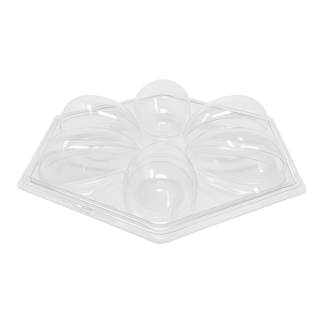 6 Count Case 6 Cavities 50g Easter Egg Clear Case (5 count) – ViaCheff.com