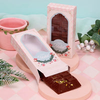 Thumbnail for Caja para Tableta de Chocolate 300g con Ventana - Tema Árbol de Navidad | Envase Elegante para Fiestas (Paquete de 10)