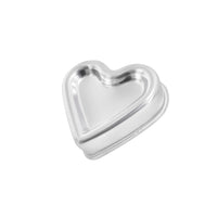 Thumbnail for Molde Mini de Aluminio para Tarta con Diseño de Corazón 12x13x4,5 cm (LxAnxAl)
