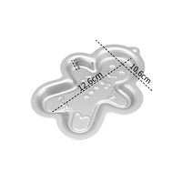 Thumbnail for Forma de Bolo Boneco de Gengibre em Alumínio – Caparroz