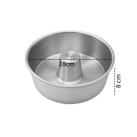Thumbnail for Angel Food Cake Pan – Conical Tube Pan – 18x8cm – Aluminum by Caparroz