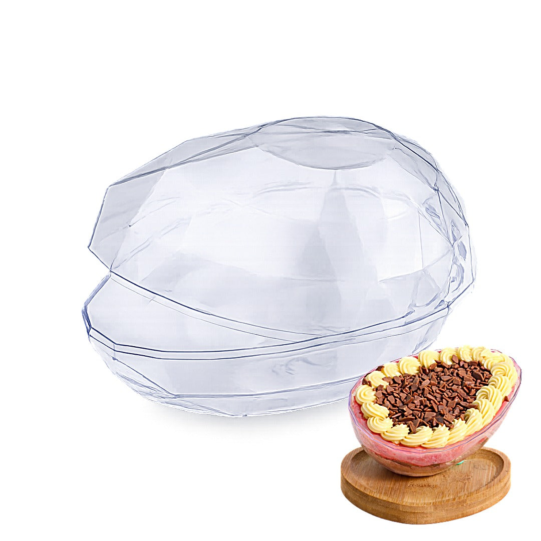 Easter Egg Diamond Shell (350g) - Set of 4 Pieces Includes Spoon