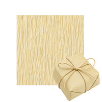 Thumbnail for Folhas de Papel Crepom para Embrulho de Bem Casados 15cm x 15cm Champanhe (40 Folhas)