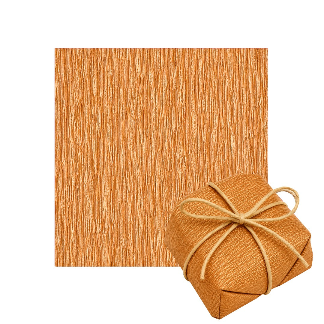 Hojas de papel crepé para envolver Bem Casados 15cm x 15cm Bronce (40 hojas)