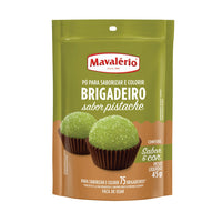 Thumbnail for Mavalério Pistachio Brigadeiro Powder Mix – Flavoring & Coloring Powder for Brigadeiro – 45g (1.5oz)