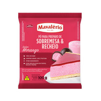 Thumbnail for Mavalério Strawberry Dessert & Filling Mix Powder – 100g (3.5oz)