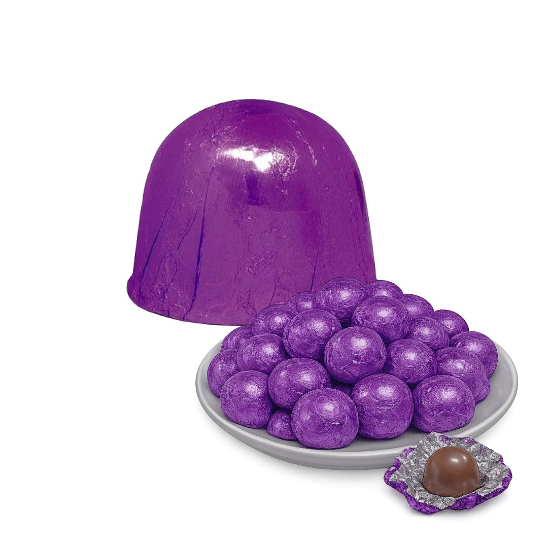 GRAPE - Papel Alumínio para Envolver Trufas e Doces 300 Unidades - 160mm x 156mm