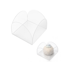 Thumbnail for Clear Mini Dessert Liners - 50 count (3cm x 3cm)