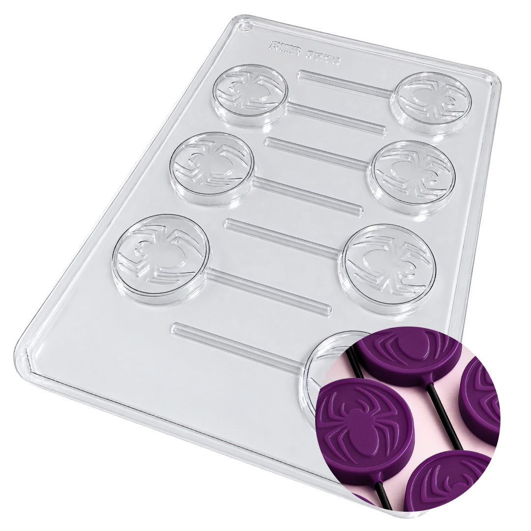 Forma de Chocolate Tradicional Pirulito Aranha Semi Pro – BWB