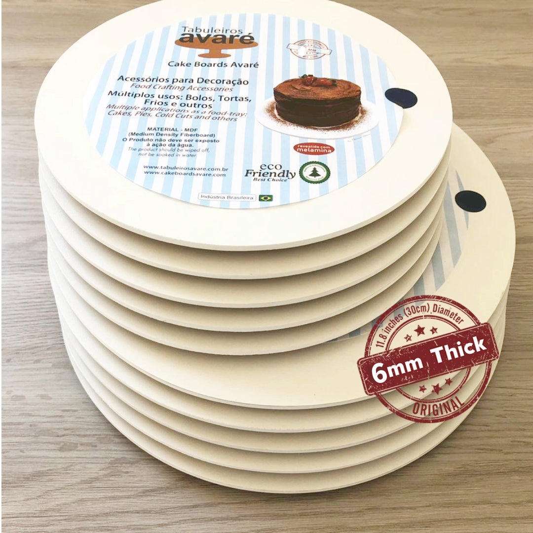 Cake Board MDF Redondo (35cm) - espessura 9mm